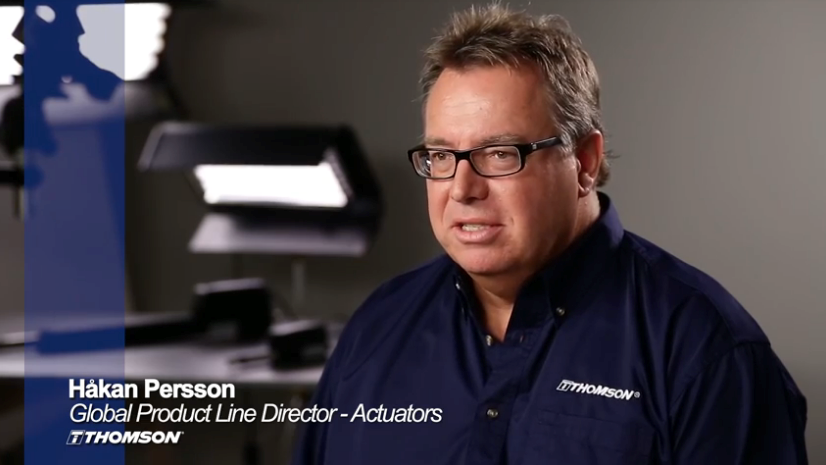 New Thomson Video Illustrates Smart Linear Actuator Benefits for Automation Applications 